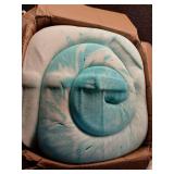 Mattress Topper Full, 4 Inch Gel Memory Foam Bed Topper for Full Size Bed, CertiPUR-US Certified, Blue - Retail: $88