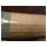 Mattress Topper Full, 4 Inch Gel Memory Foam Bed Topper for Full Size Bed, CertiPUR-US Certified, Blue - Retail: $88