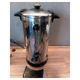 Nesco 50-Cup Stainless Steel Coffee Urn - Retail: $75