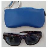 Designer Sunglasses with Blue Case Set - Retail: $95