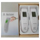 Homewell Essentials Non-Contact Infrared Thermometer 2-Pack - Retail: $39