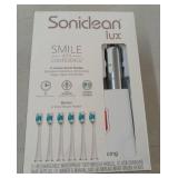 Soniclean Lux Electric Toothbrush with 6 Brush Heads - Retail: $89