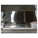 Trinity Stainless Steel Prep Table *Missing Hardware Screws & 3 Legs - Retail: $232