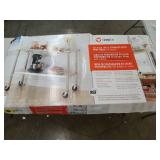 Trinity Stainless Steel Prep Table *Missing Hardware Screws & 3 Legs - Retail: $232