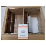 Trinity Tbfc-22072| Wire Basket W/ Slides | Chrome | 2-pack - Retail: $100