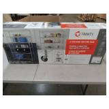 TRINITY 6-Tier Wire Shelving Rack  48 x18 x72 - Retail: $300