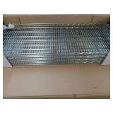 TRINITY 6-Tier Wire Shelving Rack  48 x18 x72 *ONLY 4 Shelves  - Retail: $300