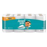 Angel Soft Fresh Linen Toilet Paper - 2 pack x 16 Mega Rolls