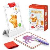 Osmo - Monster Starter Kit for iPad  Ages 5-10  3 Educational Games  Learn Creative Drawing  Cartoon Drawing  Physics Toy  Erasable Drawing Board  Arts and Crafts  Art Sets  Kids Activities  STEM Toys