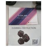 Fitplam Adjustable Dumbbell Set - Items Recieved Are In Photo - Retail: $45