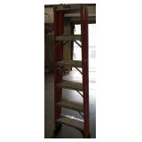 Louisville FM1406HD 6ft Fiberglass Ladder - Retail: $175