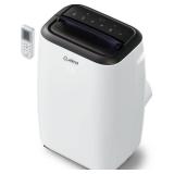 Airo Comfort Portable Air Conditioner 14 000 BTU - 8 600 SACC Quiet Air Conditioning Machine Cools Up to 500 Square Feet Room LED Display Auto and Dehumidifier *Tested/ Like New Condition/ Remote & In