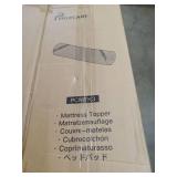 Perlecare PCMTK3 King Memory Foam Mattress Topper - Retail: $95