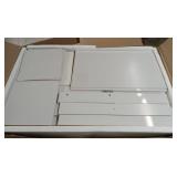 Modern White Dressing Table with Mirror - Sold As Is  - Retail: $149
