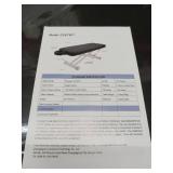 Adjustable Electronic Massage Chair Model CVET601- Black - Seal Cut For Photo Purposes  - Retail: $899