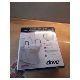 Bath SafetyRaised Toilet Seat Product Description: Elev.Toilet Seat w/ RemArms,RTL,1 EA