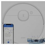 ECOVACS Deebot OZMO N7 Robot Vacuum and Mop Cleaner, Laser Navigation, Lidar-Assisted Object Avoidance, 2300Pa Suction, Multi-Floor Map, Selective Room Cleaning, No-go Zones and No-mop Zones (White) -