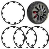 for Model Y 21 Inches Wheel Rim Protector Rim, ABS Rim Hubcaps Cover, Wheel Rim Protector Guard for Model Y 2021 to 2024, Scratch Resistant, Hub Protection, Decorative - Retail: $64