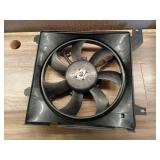 Radiator Cooling Fan Assembly Compatible with 2001-2006 Hyundai Elantra HY3115105