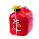 No-Spill Plastic Gas Can 5 gal (No Cap) - Retail: $79