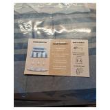 Nautica | Rendon Collection Set-100% Cotton Cozy & Soft  Durable & Breathable Striped Comforter with Matching Shams  Twin  Charcoal - Retail: $100