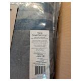 Nautica | Rendon Collection Set-100% Cotton Cozy & Soft  Durable & Breathable Striped Comforter with Matching Shams  Twin  Charcoal - Retail: $100