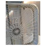 Lasko 20  Weather-Shield Performance Box Fan with 3 Speeds  3720  White  22.5  High