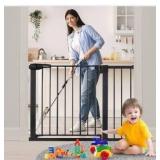 Extra-Wide Safety Gate with Easy-Close Feature