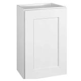 Design House 613349 Brookings Fully Assembled Shaker Style Tall Wall Kitchen Cabinet 15x24x12  White - Retail: $200