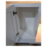 Design House 613349 Brookings Fully Assembled Shaker Style Tall Wall Kitchen Cabinet 15x24x12  White - Retail: $200
