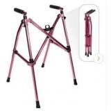 Pink Metal Folding Sawhorses - Set of 2
