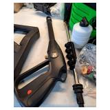 Simpli-Magic Electric Power Washer Kit 2750 PSI Pressure Washer with 4 Nozzle Tips Foam Cannon with Long Cable & Hose - green this color