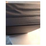 Portable Tri-Fold Exercise Mat- black color