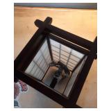 Oriental Furniture 17" Ido Lamp, Table lamp, Japanese lamp, Decorative lamp, Living room, Bedroom, studies - Retail: $99