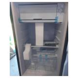 Compact Refrigerator 3.2 CU.FT Mini Fridge with Freezer Single Door Adjustable Temperature Side Door Wire Rack suit for Dorm Office Apartment BLACK - Retail: $100