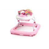 Bright Starts JuneBerry Walk-A-Bout Baby Walker and Entertainer, Removeable Floor Toy, with Easy Fold Frame for Storage, Ages 6 Months + - Retail: $55