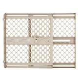 Toddleroo by North States 42 Wide Supergate Ergo Baby Gate, Made in USA: For Doorways or stairways. Includes Wall Cups. Pressure or Hardware Mount. 26 - 42 Wide (26\" Tall, Sand) (B01HG7E5R8) - Retail