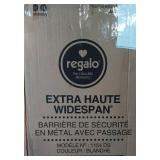 Regalo widespan extrw tall metal walk through safety gate model 1154 DS CLLOR WHITE