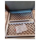 Toddleroo by North States 2-in-1 Supergate Secure Plastic Gate - White
