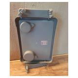 DMI Folding Walker Tray Table with 2 Cup Holders, Fits Most Standard Walkers, Tool-Free Assembly, 16 x 11.8 in