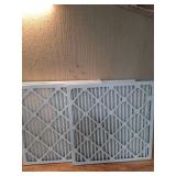 20x20x1 (19_1/2x19_1/2) Pleated MERV 8 Air Filters 4 Pack