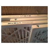20x20x1 (19_1/2x19_1/2) Pleated MERV 8 Air Filters 4 Pack