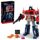 LEGO Icons Optimus Prime, Transformers Robot Model Set 10302 - Retail: $180
