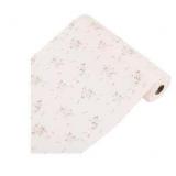 CREATCABIN Plastic Drawer Liners Shelf Cabinet Closet Cupboard Mat Roll Non-Adhesive Waterproof Non-Slip Shelf Liner Refrigerator Kitchen Protector Lining for Pantry Dresser Home Pink Rose 31.6x500cm