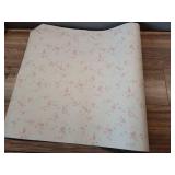 CREATCABIN Plastic Drawer Liners Shelf Cabinet Closet Cupboard Mat Roll Non-Adhesive Waterproof Non-Slip Shelf Liner Refrigerator Kitchen Protector Lining for Pantry Dresser Home Pink Rose 31.6x500cm