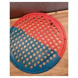 CanDo Hand Exercise Webs for Physical Therapy, Grip Strengthening, and Hand, Finger, Wrist Resistance Workouts, Portable Size, Low Powder, 14\" Diameter, Multi-Resistance: Light/Heavy