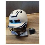 Champro Sports HX Rise Pro Fastpitch Softball Batting Helmet Navy/White 6 1/2
