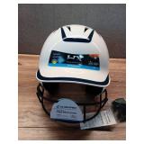 Champro Sports HX Rise Pro Fastpitch Softball Batting Helmet Navy/White 6 1/2