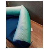 Big Joe Noodle Sling No Inflation Needed Pool Seat with Armrests  Fade Aqua Double Sided Mesh  Quick Draining Fabric 3 feet - Retail: $55