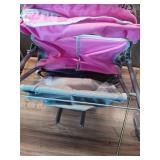 Badger Basket Trek 3-Wheel Folding Twin Doll Jogging Stroller